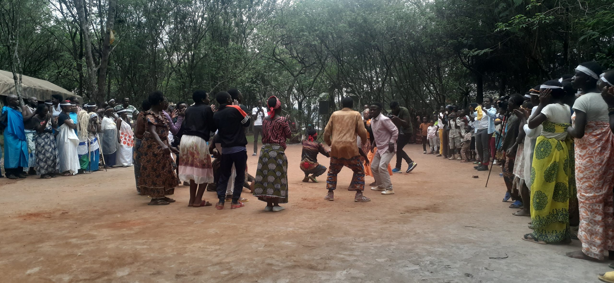 dancing at festival